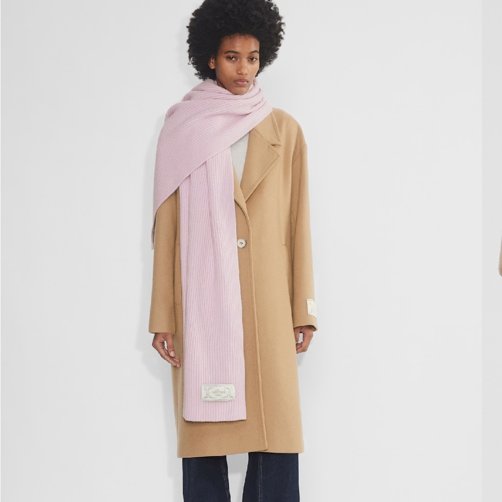 Aritzia Merino Wool Ribbed Scarf